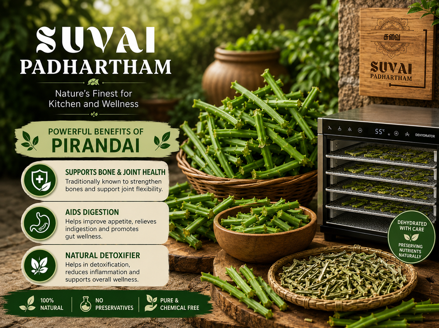 Pirandai / Adamant Creeper Herbal Soup