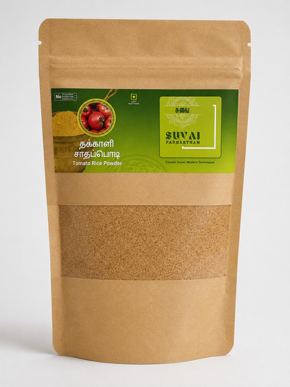 Thakkali / Tomato Rice Dal Powder - Suvai Padhartham